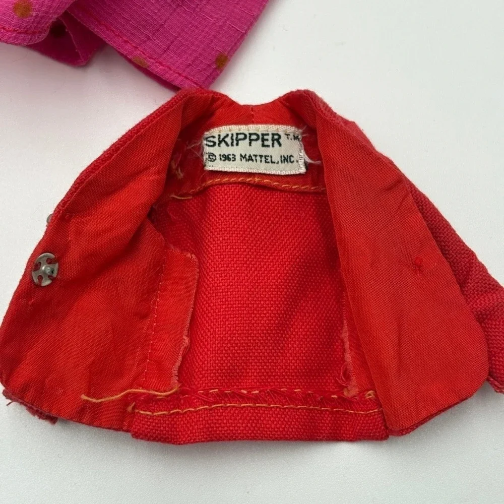 Vintage 1960s 1970s Mattel Barbie Skipper & Clone Doll Clothing Lot Over 1lb